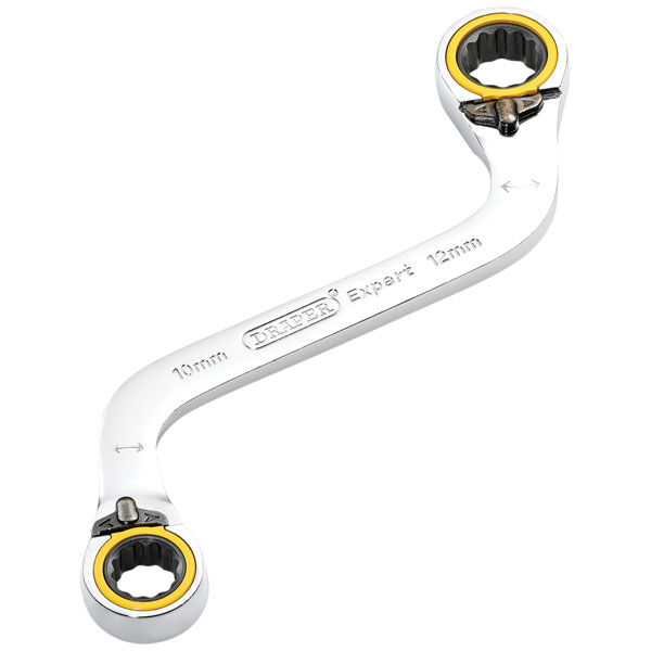 Draper Expert 03942 HI-TORQ® 2-Ring R. S-Shape Spanner 10x12mm