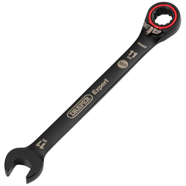 Draper Expert 03901 HI-TORQ® Reversible Ratchet Spanner 11mm
