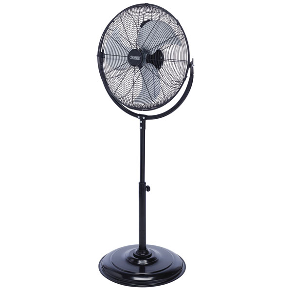 Draper 70429 230V Pedestal Fan, 18"/450mm, 120W - 70429