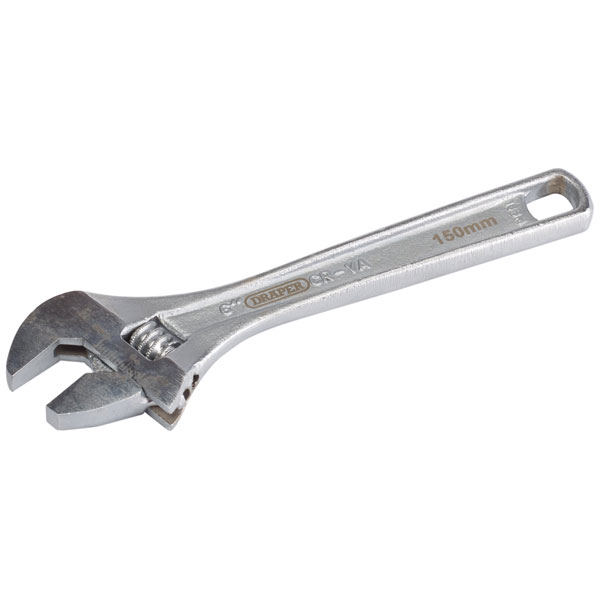 Draper 70396 Adjustable Wrench, 200mm, 27mm - 70396