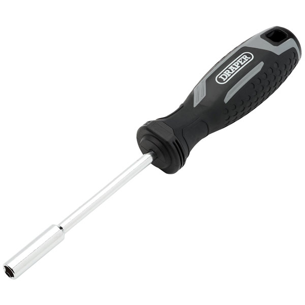 Draper 13427 Soft Grip Magnetic Screwdriver Bit Holder, 1/4" x 100mm