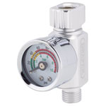 1/4 BSP On-Gun Air Regulator and Gauge, 140psi