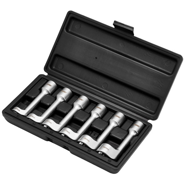Draper 13603 Diesel Injector Line Socket Set, 1/2" Sq. Dr. (6 Piece)
