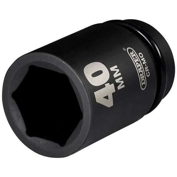 Draper 08513 HI-TORQ® Deep Impact Socket, 1" Sq. Dr., 42mm