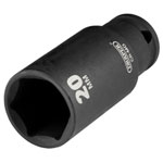HI-TORQ® Metric Deep Impact Socket, 3/8 Sq. Dr., 20mm