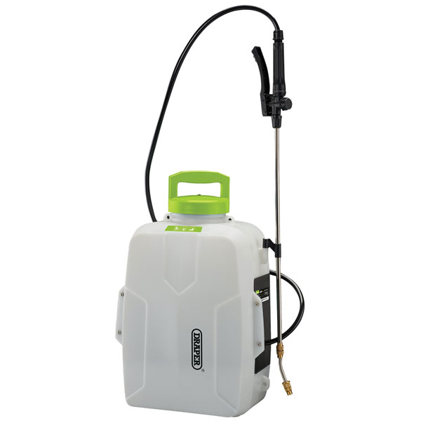 Draper 08096 D20 20V Backpack Sprayer 12L (Sold Bare) - 08096