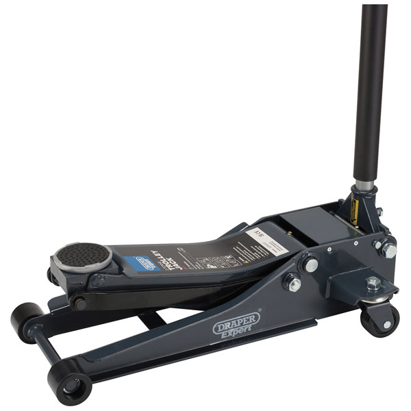Draper Expert 24271 Prof Low Profile Garage Trolley Jack, 3 Tonne