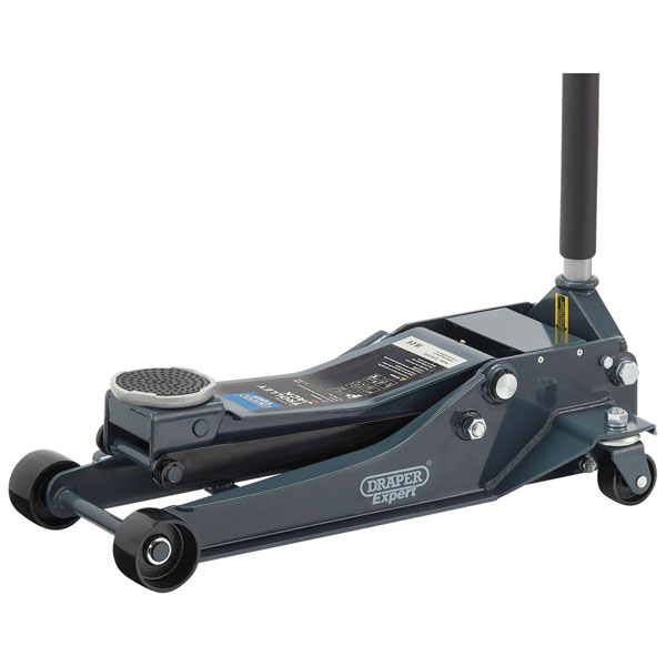 Draper Expert 24276 Prof Low Profile Garage Trolley Jack, 4 Tonne