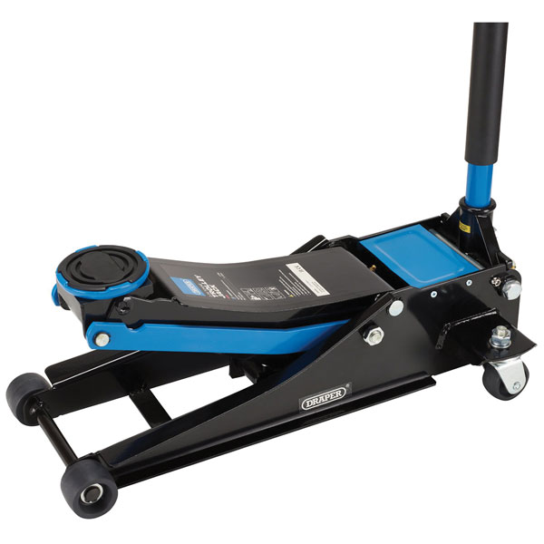 Draper 28485 Trolley Jack, 3 Tonne, Green - 28485