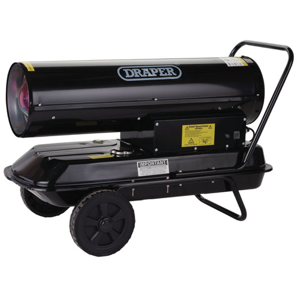 Draper 04176 230V Diesel and Kerosene Space Heater, 102,300 BTU/30kW