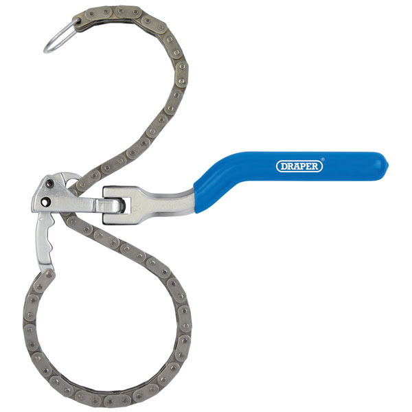 Draper 12225 Oil Filter Chain Wrench, 60-195mm - 12225