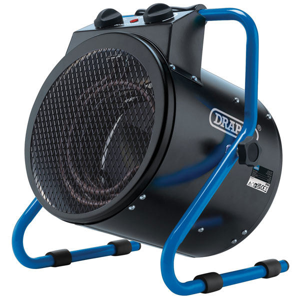 Draper 04744 230V Electric Space Heater 1.5m Cable 2.8kW 9554 BTU ...