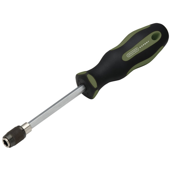 Draper Expert 23656 Quick Release Bit Driver, 1/4" Hex