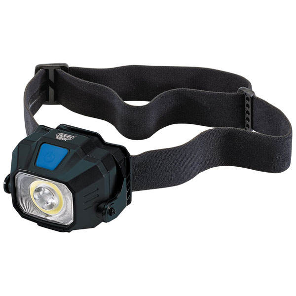 Draper Expert 65689 COB/SMD LED WL USB Recharge/Torch 6W 400LM USB