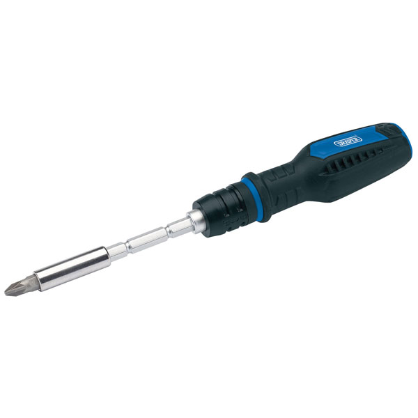 Draper 04275 Screwdriver and Bit Set with Extending Bit Holder (26...