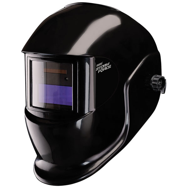 Draper 02517 Storm Force® Auto Darkening Welding Helmet, Shade 11