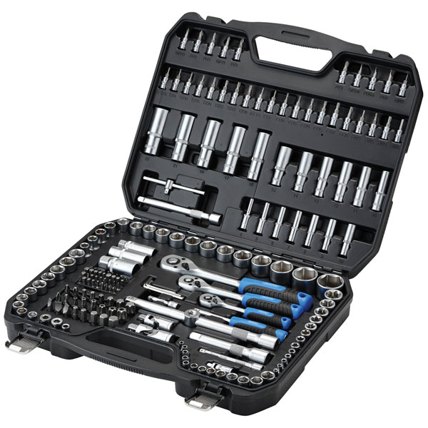 Draper 24231 HI-TORQ® Metric Socket & Bit Set 1/4" 3/8" 1/2" Sq Dr...