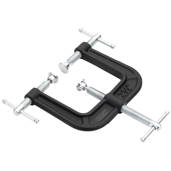 Draper 3 Way G Clamp 63MM 70mm - Image 6
