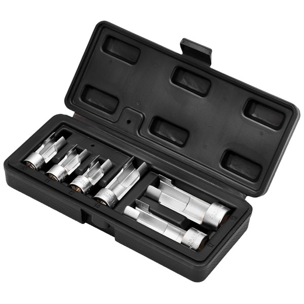 Draper 12401 Temperature Sensor Socket Set, 1/2" and 3/8" Sq. Dr. ...