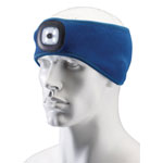 Headband with USB Rechargeable LED Torch, 1W, Blue, One Size