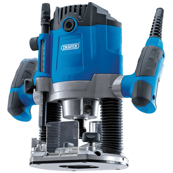 Draper 02520 230V Variable Speed Router 1/2" 1800W Accessories Sup...