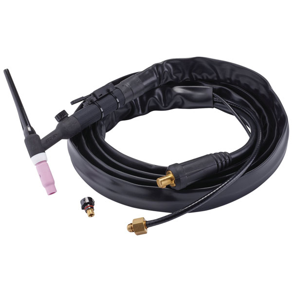 Draper 70087 Air Cooled TIG Welding Torch, 4m, Dinse Type 35/50