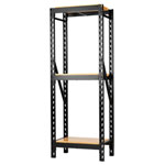 BUNKER® 14 Pcs Modular 3 Tier Racking - Hardwood Shelving 750mm