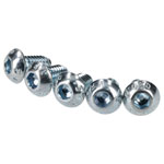 R-TECH 337347 M5 X 35 Hex Socket Button Screws Steel BZP - Pack Of 100