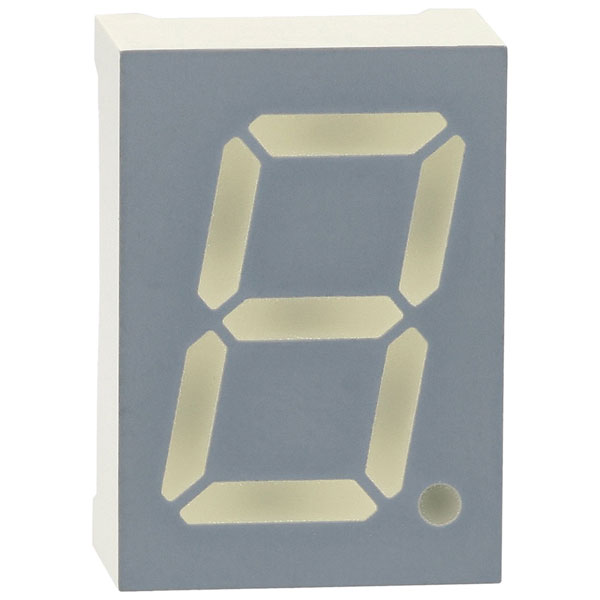Kingbright SA10-21SURKWA 1" Super Bright Red LED Display Anode