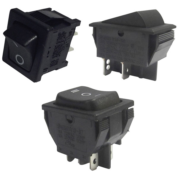 TruComponents 751547 Rocker switch,Off/On,DPST,Illuminated,Quick C...