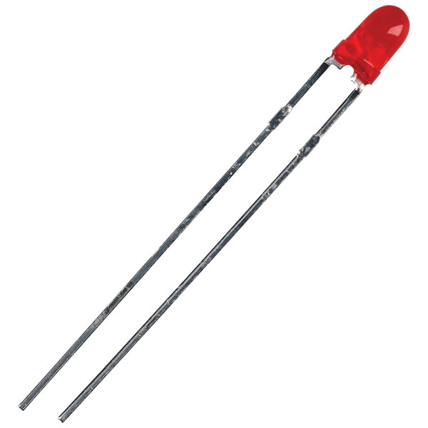 Kingbright L-7104SURDK 5mm 1.85V Red LED 200mcd