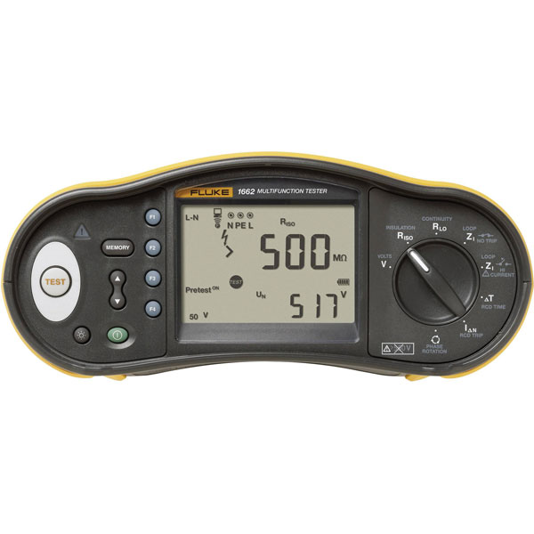 Fluke 4546944 FLK-1662-SCH Electrical tester Continuity, RCD testing
