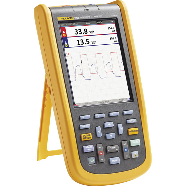 Fluke 4755890 123B/EU/S handheld oscilloscope 20MHz 2-ch 4GS/s mul...