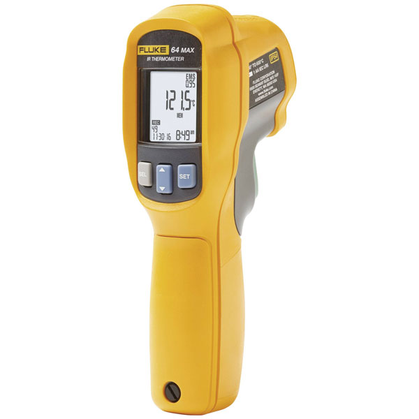 Fluke 4856105 64 MAX IR Thermometer 20:1 -30°C to 600°C Non-contac...