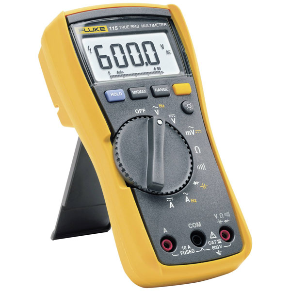 Fluke 5199008 handheld multimeter digital cat III 600 V 6000 count...