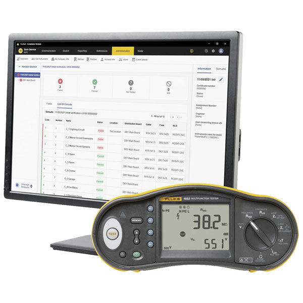 Fluke 5317738 1663 Electrical Tester Set reliable, comprehensive t...