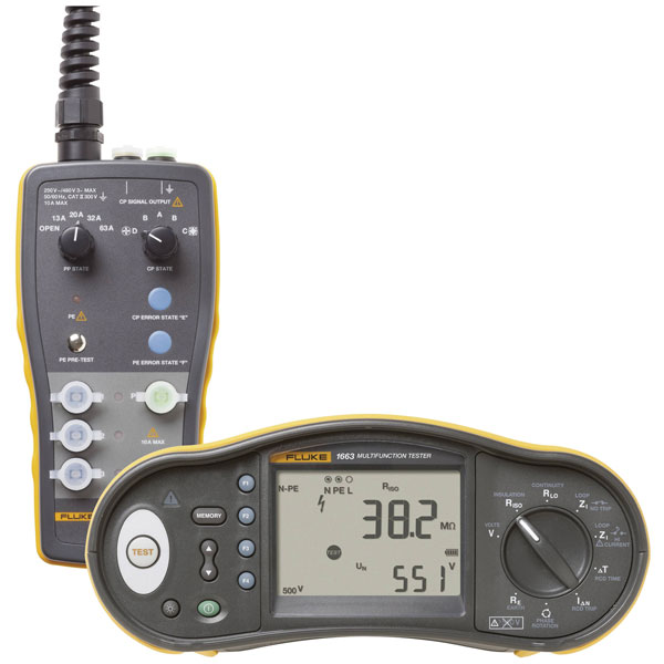 Fluke 5588463 1663 DE/FEV300 Tester, CSA certified, halogen-free
