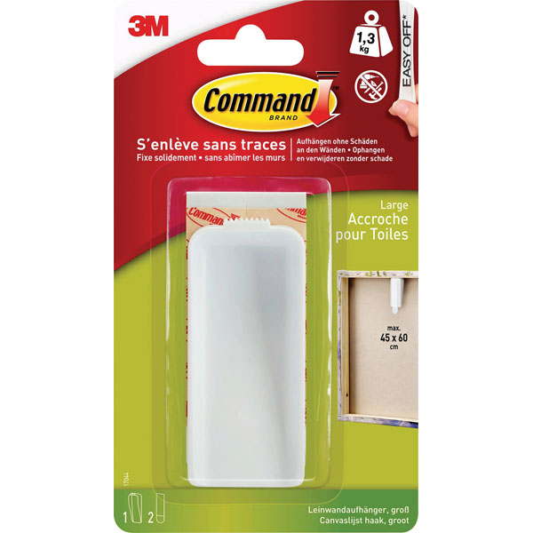 3M 17044 Command™ Screen hanger 85 x 37 x 18 mm White 1 pc
