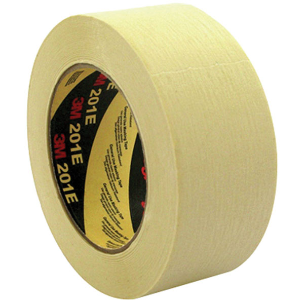 3M 201E/18 Masking Tape 201E Beige 50 m x 18 mm 1 pc