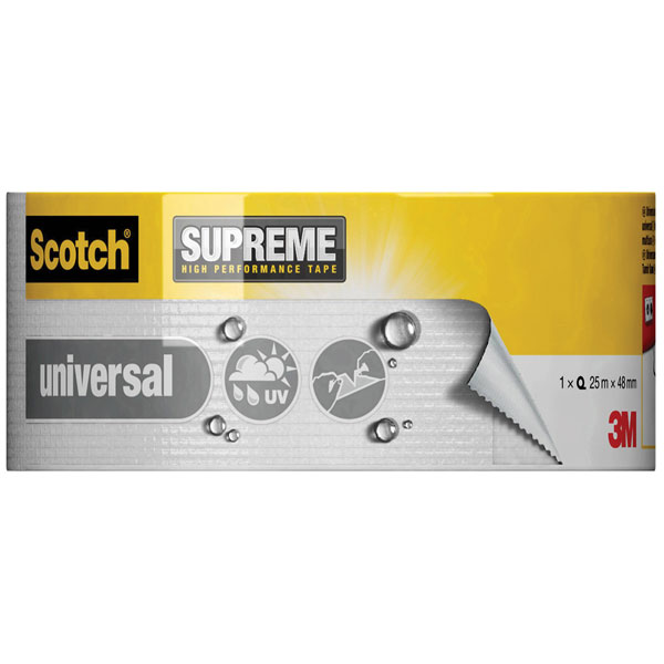 3M 29044825W 4101 Cloth Tape White 25 m x 48 mm 1 pc