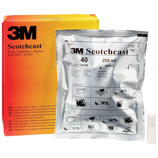 3M 40-B Scotchcast Epoxy resin 200 ml