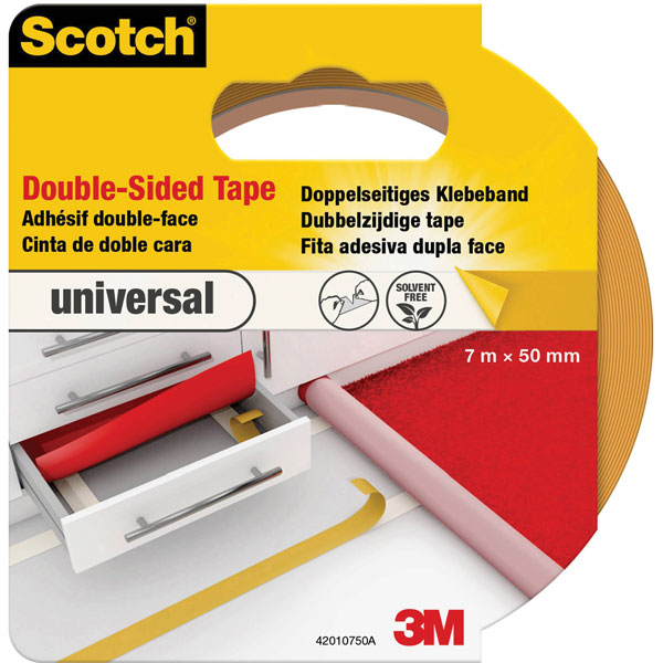 3M 42012050 4201 Scotch® Strong Carpet Tape Universal Light Brown ...