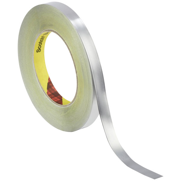 3M 4201233 420 Lead Foil Tape Silver 33 m x 12 mm 1 pc