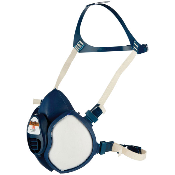 3M 4251+ Half Mask Respirator FFA1P2 R D EN 405 DIN 405