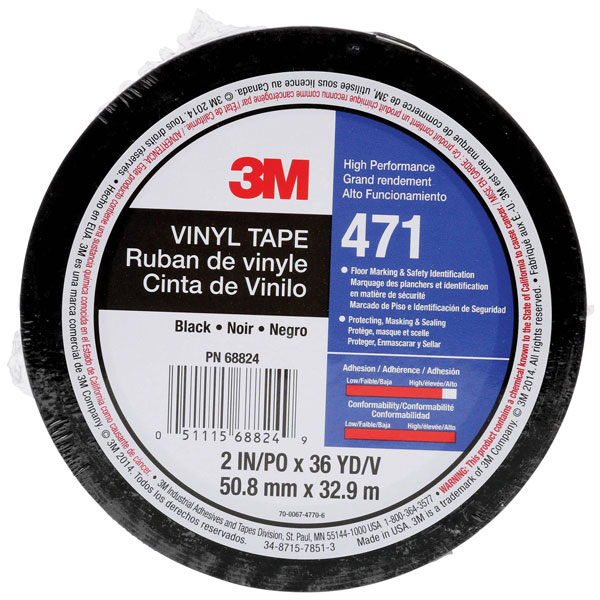 3M 471W50IW 471 Vinyl Tape White 33 m x 50 mm 1 pc