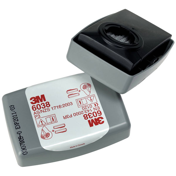 3M 6038 P3R Particulate filter 20 pc EN 143 DIN 143