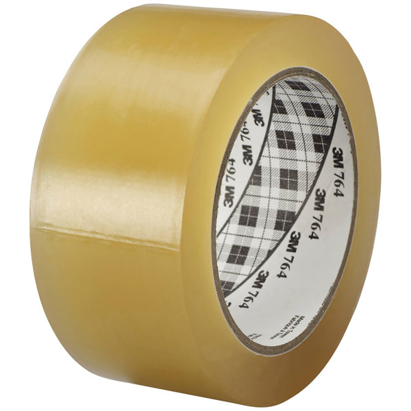 3M 764T5033 764 PVC Tape Transparent 33 m x 50 mm 1 pc