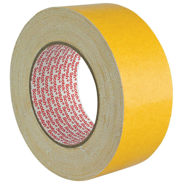 3M 919150 9191 Double Coated Tape White 25 m x 50 mm 1 pc