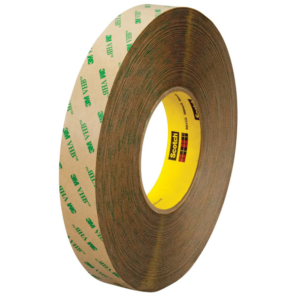 3M F947312 VHB™ Adhesive Transfer Tape F9473PC, Transparent, 12mm ...