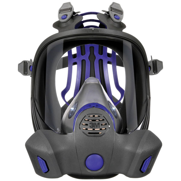 3M FF-802 Secure Click Respirator w/o filter Size: M EN 136